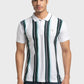 Men Tailored Fit Maroon T-Shirt & Polo