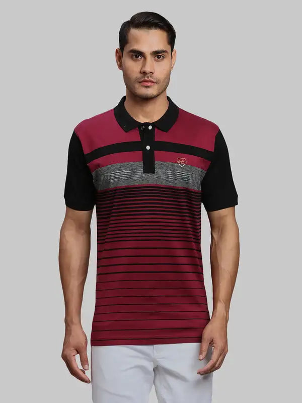 Men Regular Fit Red Shirt