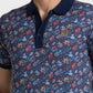 Men Tailored Fit Maroon T-Shirts