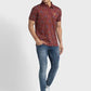 Men Tailored Fit Light Fawn T-Shirts