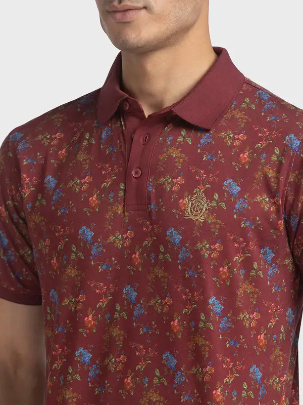 Men Tailored Fit Light Fawn T-Shirts