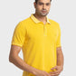 Men Tailored Fit Pink T-Shirts