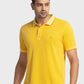 Men Tailored Fit Pink T-Shirts