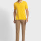 Men Tailored Fit Pink T-Shirts