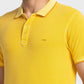 Men Tailored Fit Pink T-Shirts