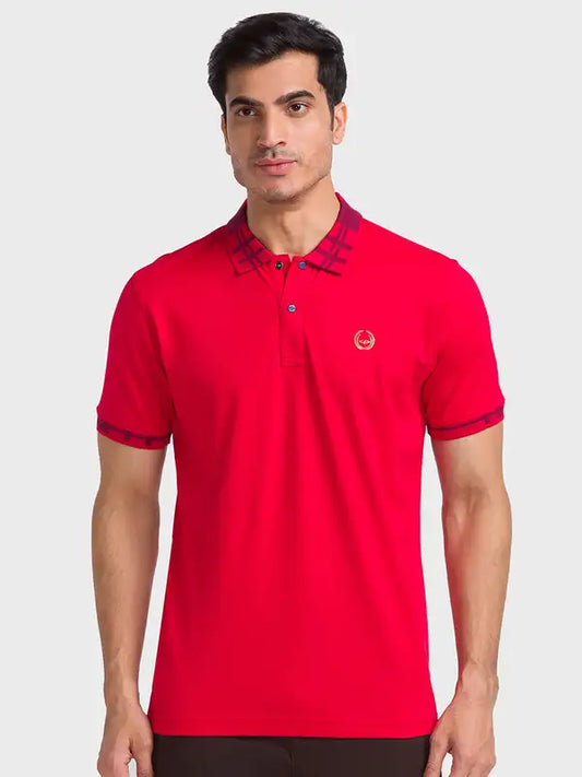Men Tailored Fit White T-Shirts