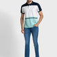Men Tailored Fit Green T-Shirts
