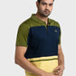 Men Tailored Fit Blue T-Shirts