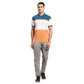 Men Orange Comfort Fit Checks Cotton Full Sleeves Shirts