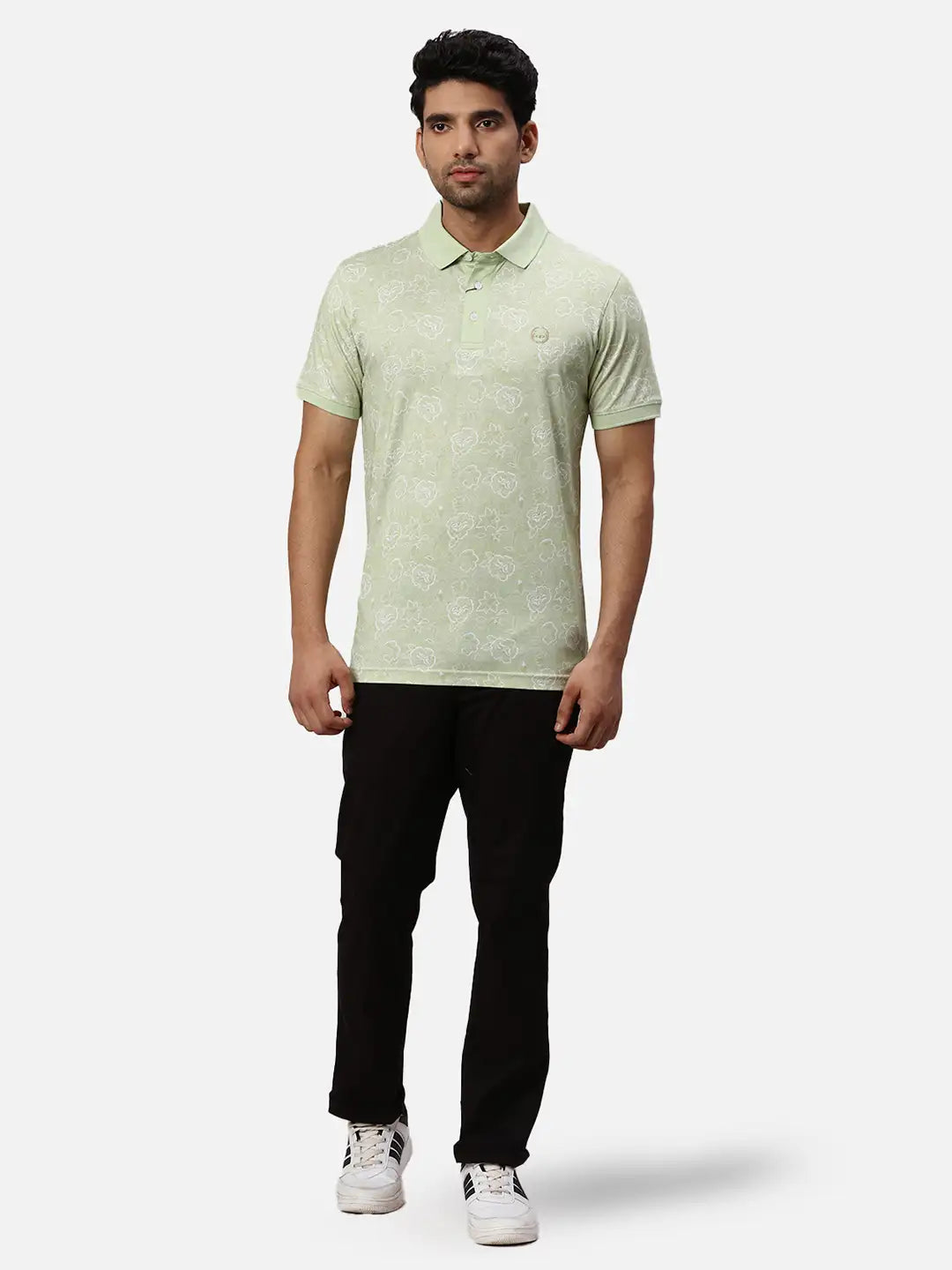 ColorPlus Regular Fit Solid Black Shirt