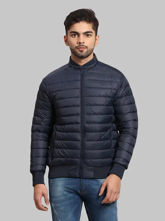 Men Tailored Fit Black Jacket