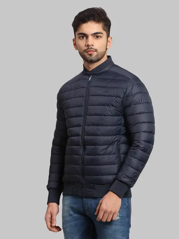 Men Tailored Fit Black Jacket