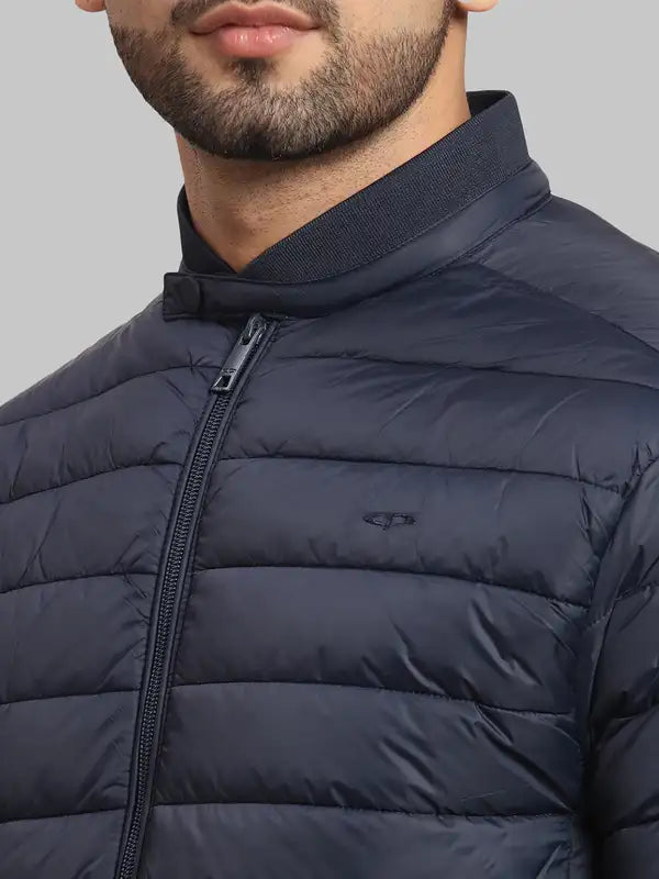 Men Tailored Fit Black Jacket