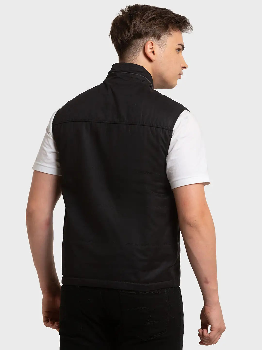 Men Tailored Fit Brown Shirt