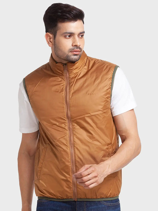 Men Tailored Fit Green Jacket