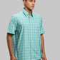 Men Regular Fit Orange Shirt