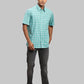 Men Regular Fit Orange Shirt