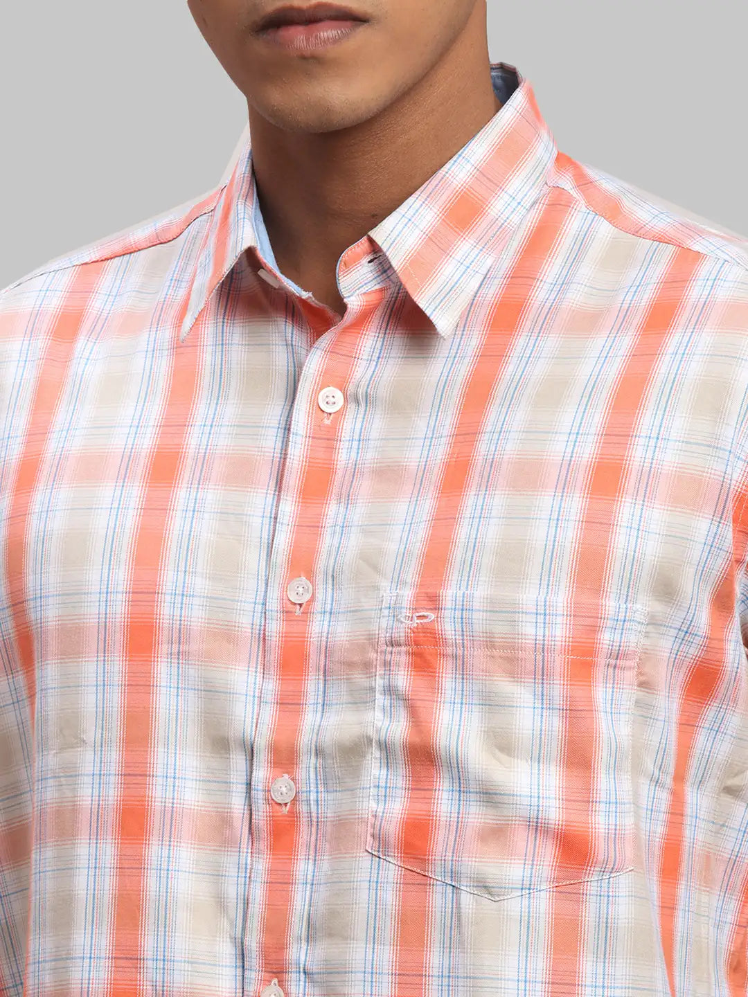 Men Regular Fit Light Green Shirt