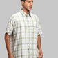 Men Regular Fit Light Green Shirt
