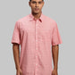 Men Regular Fit Pink Shirt