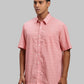 Men Regular Fit Pink Shirt