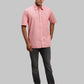 Men Regular Fit Pink Shirt