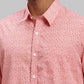 Men Regular Fit Pink Shirt