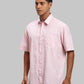 Men Regular Fit Orange Shirt