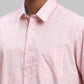 Men Regular Fit Orange Shirt