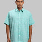 Men Regular Fit Blue Shirt