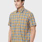 Men Slim Fit Grey Shirt