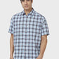 Men Classic Fit Blue Shirt