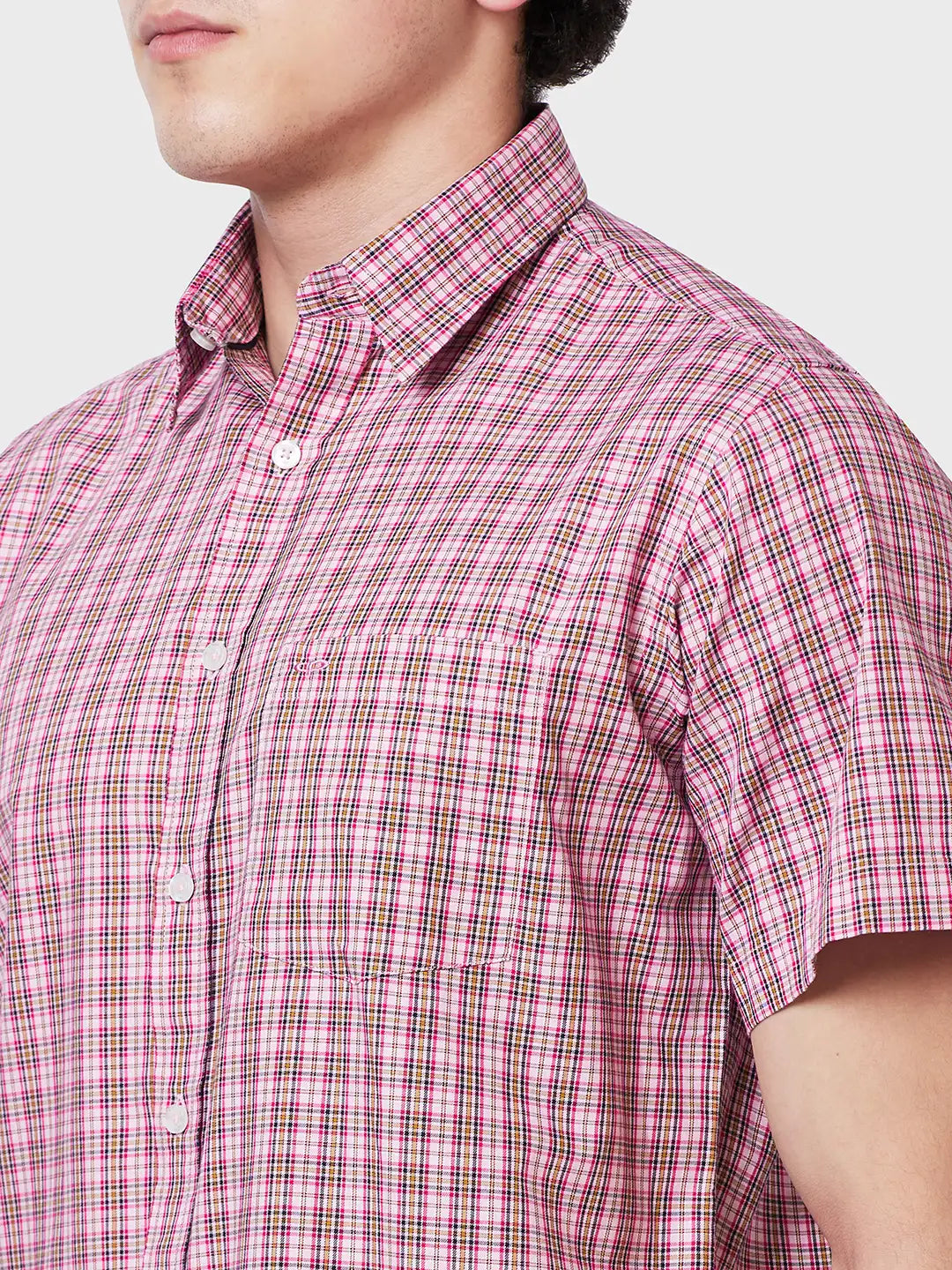 Men Classic Fit Blue Shirt