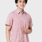 Men Classic Fit Yellow Shirt