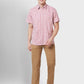 Men Classic Fit Yellow Shirt