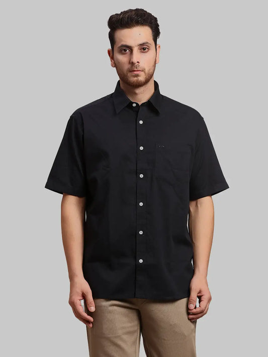 Men Slim Fit White Shirt