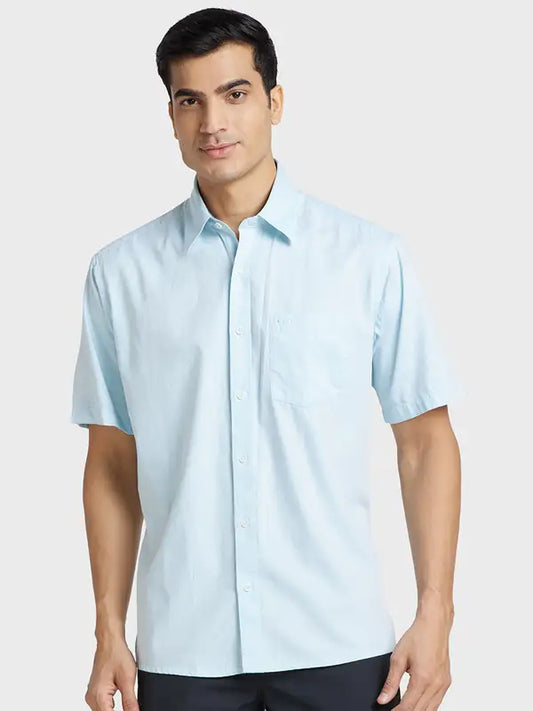 Men Regular Fit Fawn Shirt