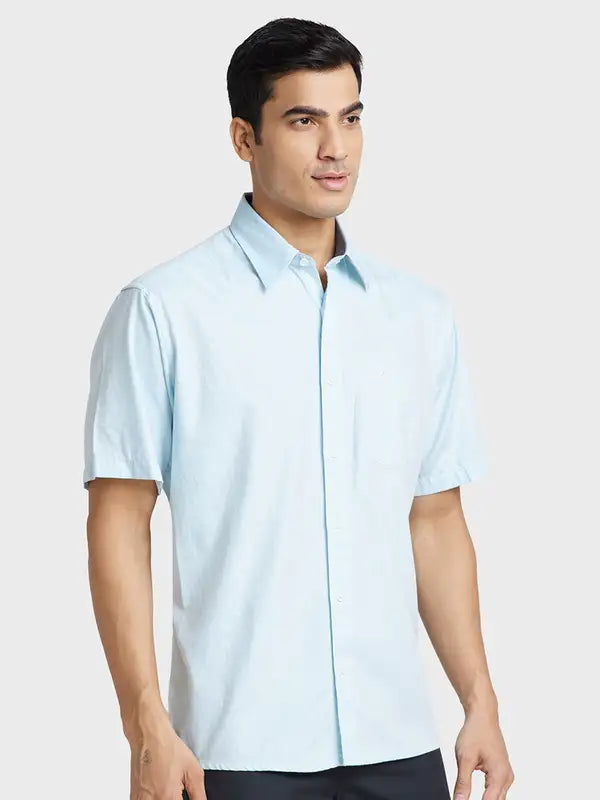 Men Regular Fit Fawn Shirt