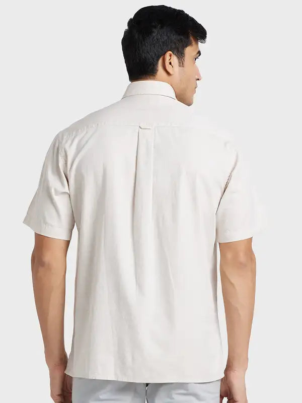 Men Regular Fit Pink Shirt