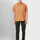 Men Classic Fit Yellow Shirt
