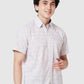Men Classic Fit Yellow Shirt