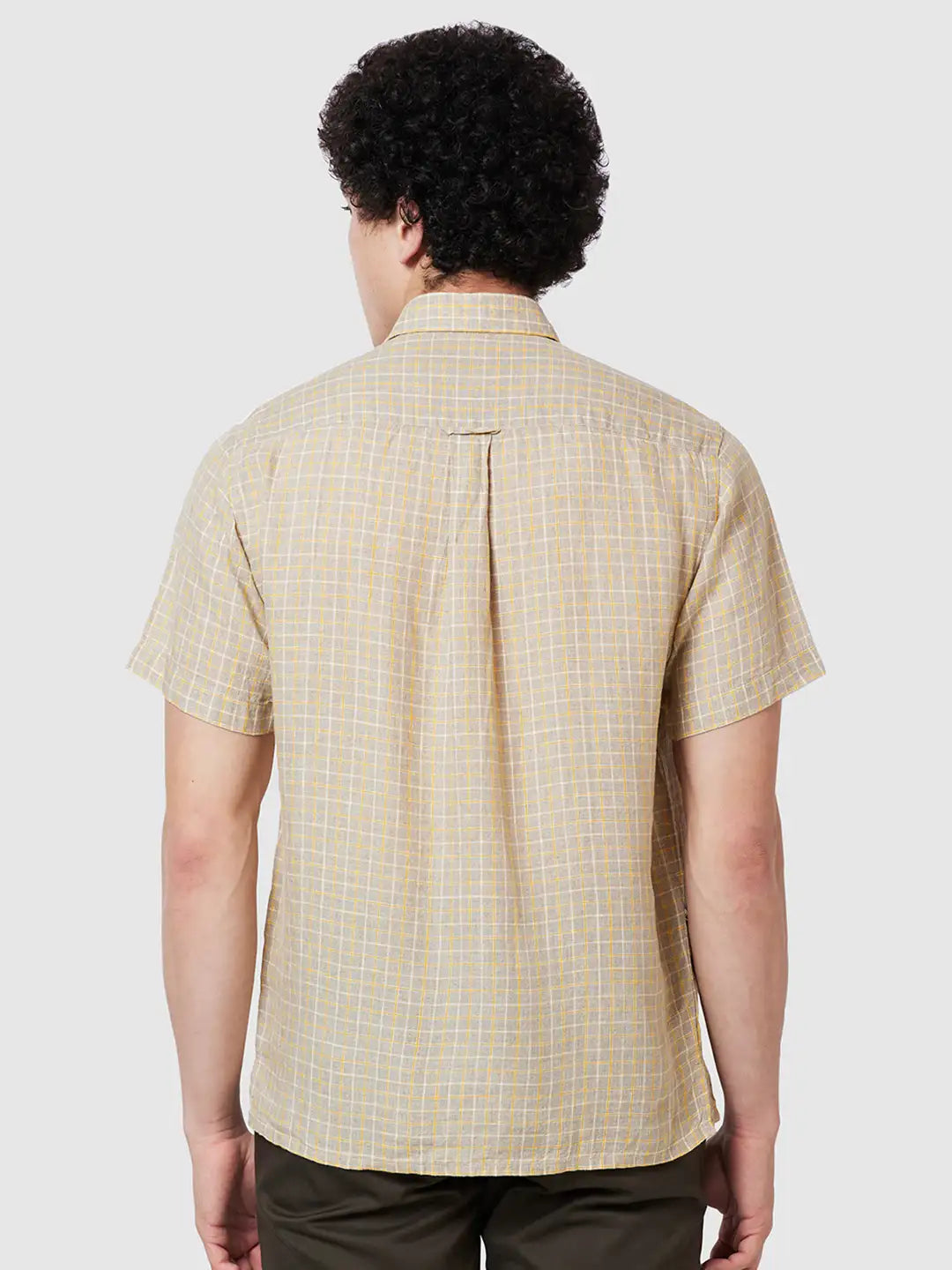 Men Classic Fit Blue Shirt