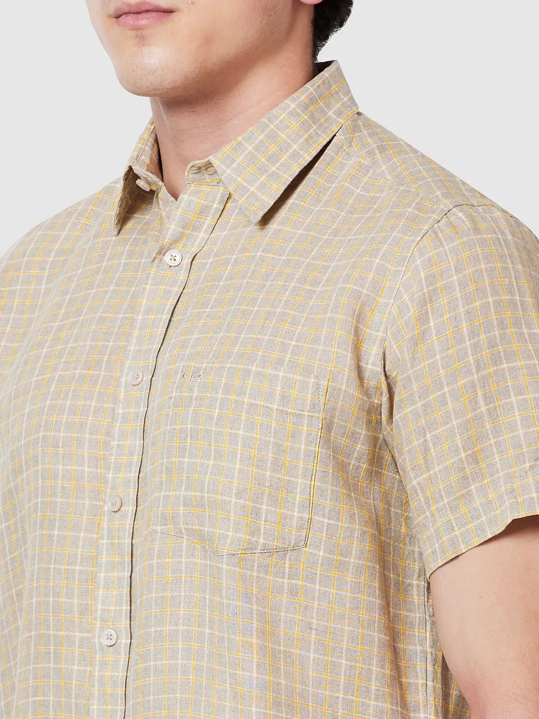 Men Classic Fit Blue Shirt