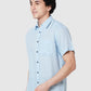 Men Classic Fit Brown Shirt