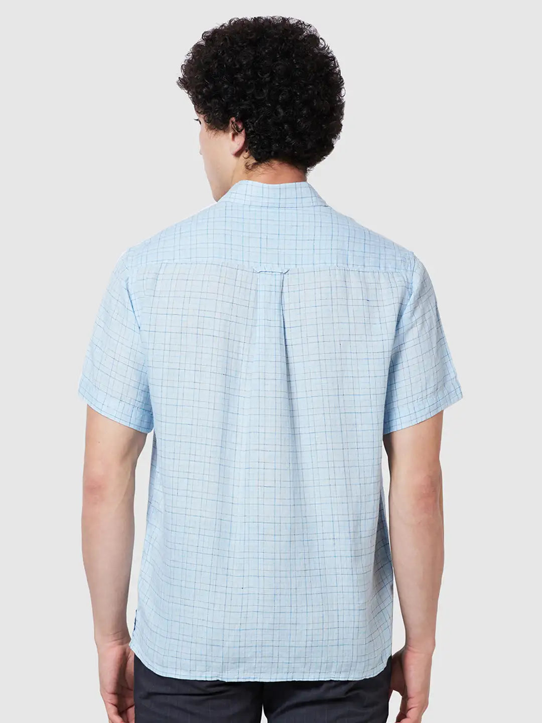 Men Classic Fit Brown Shirt