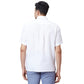 Men Yellow Classic Fit Solid Linen Half Sleeve Shirts