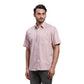 ColorPlus Men Yellow Print Comfort Fit Cotton Blend Half Sleeve Shirt