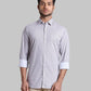 Men Regular Fit Navy Shirt