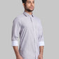 Men Regular Fit Navy Shirt