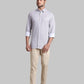 Men Regular Fit Navy Shirt